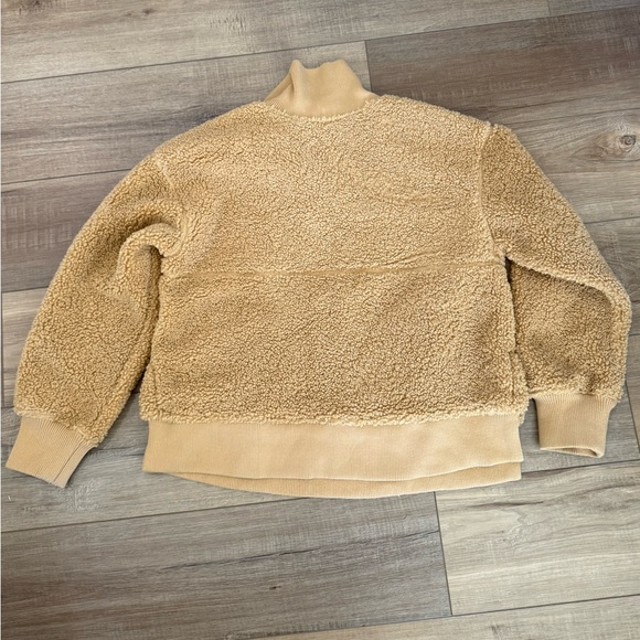 JoyLab Sherpa Jacket/Pullover in Camel - Picture 12 of 14